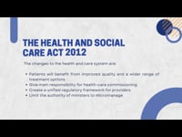 Health and care structure