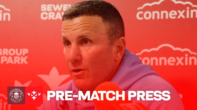 PRE-MATCH PRESS: Peters talks squad update, Salford win and Wigan game