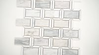 Angora Framework 12X12 Polished Mosaic Wall Tile