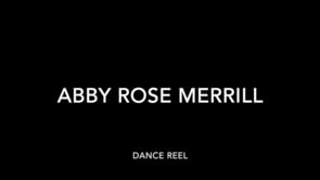 DANCE REEL ABBY ROSE MERRILL 8/24