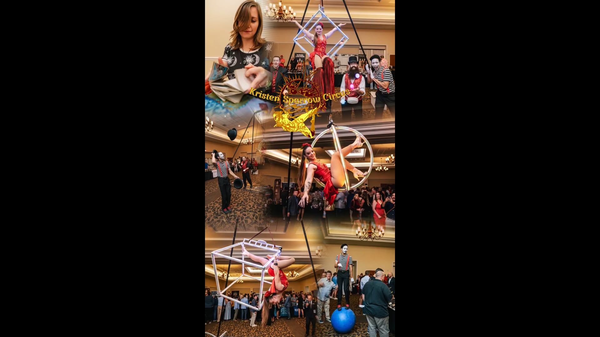 Promotional video thumbnail 2 for Kristen Sparrow Circus