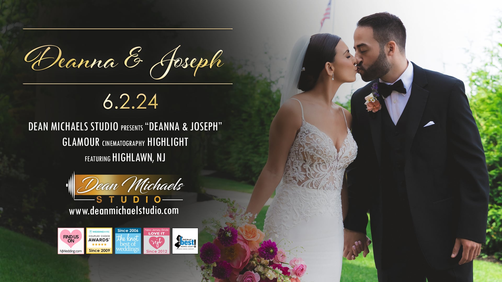 Deanna & Joseph's Wedding Highlight Recap at The Highlawn, NJ