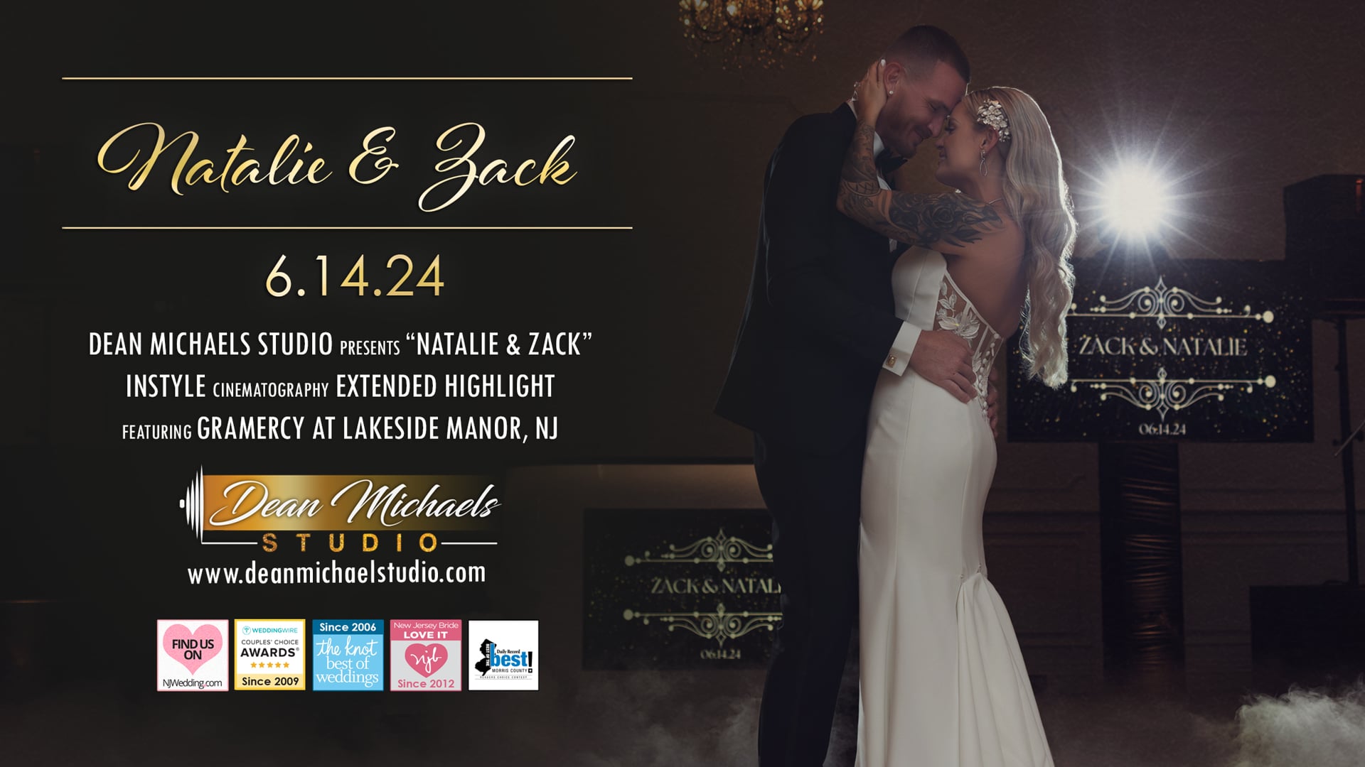 Natalie & Zack's Extended Highlight Recap at The Gramercy at Lakeside Manor, NJ