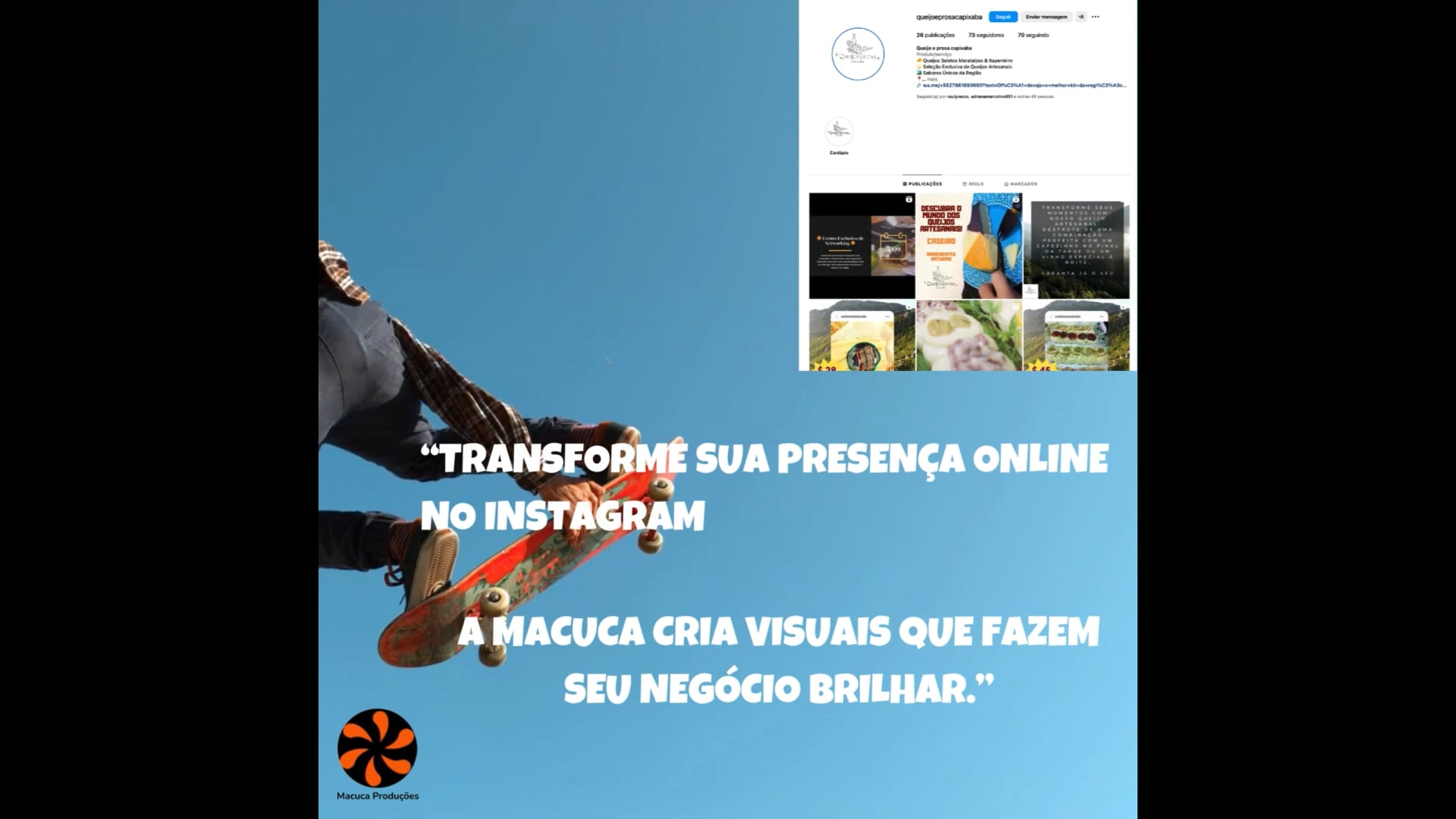 Transforme a Imagem da Sua Marca com a Macuca Produções!