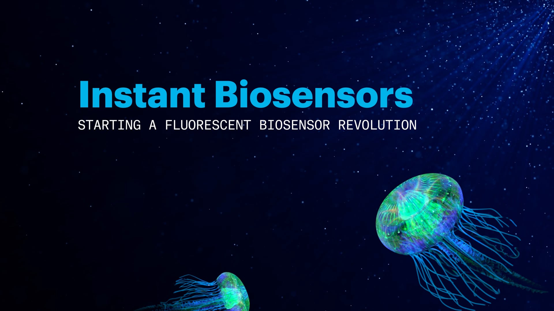 Instant Biosensors: Starting a Fluorescent Biosensor Revolution