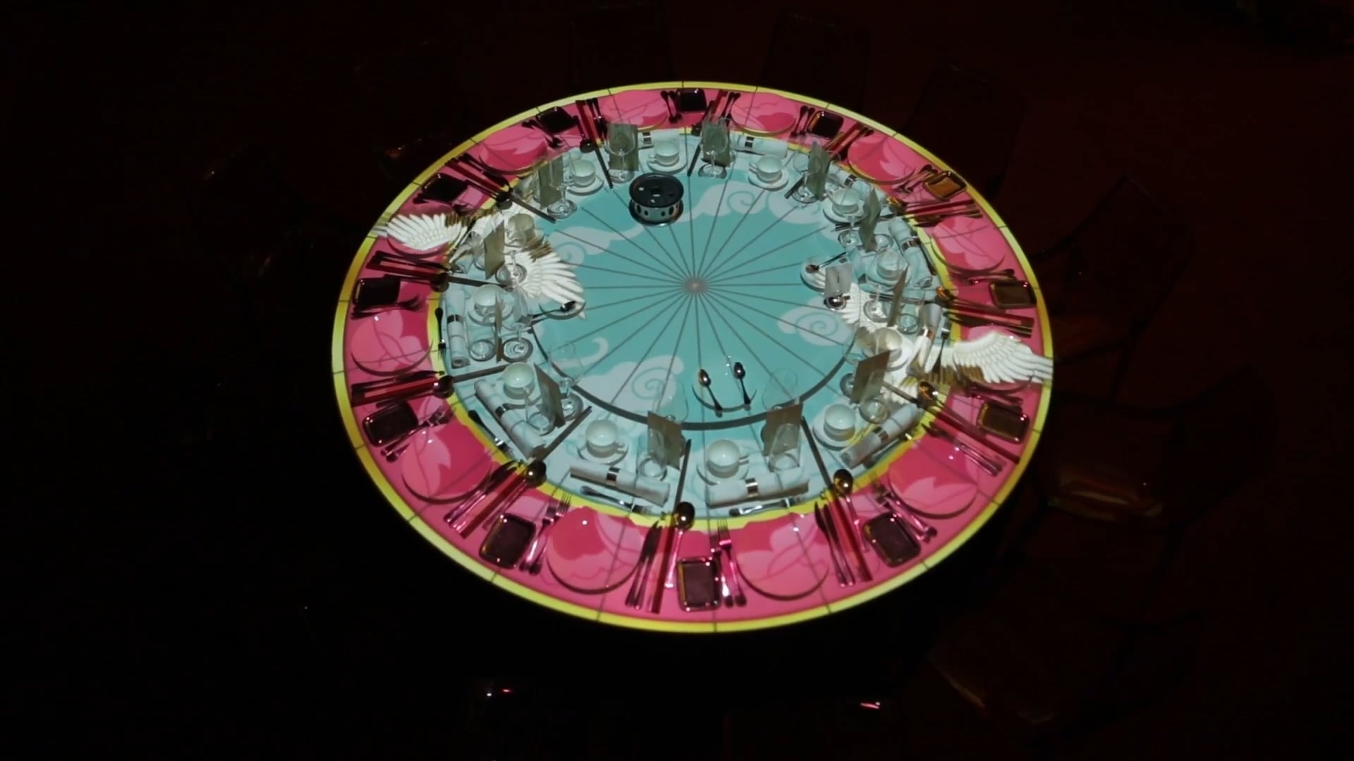 Table Projection Mapping - by Encore Event Technologies | Videos ...