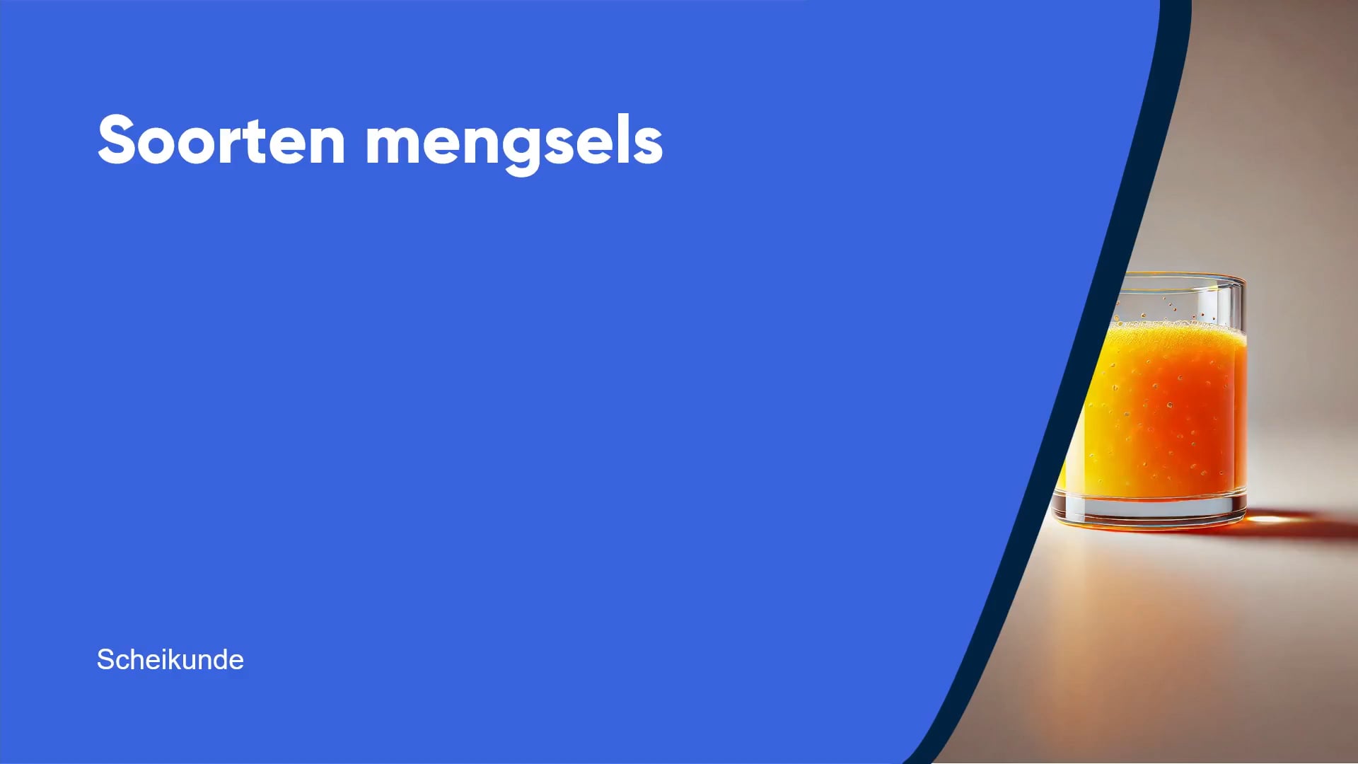 Soorten mengsels