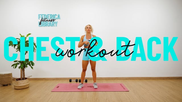 Chest & Back  con Pesi – Tonifica, Fortifica e Definisci Programma di 12 settimane