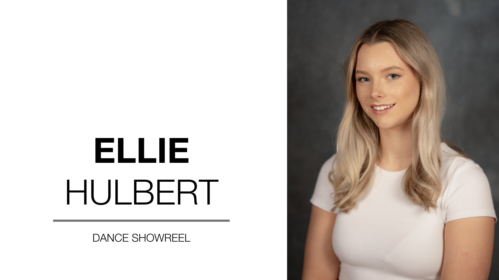 Ellie Hulbert – Dance