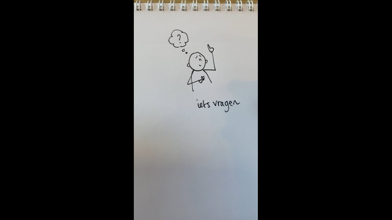 Ik wil… iets vragen