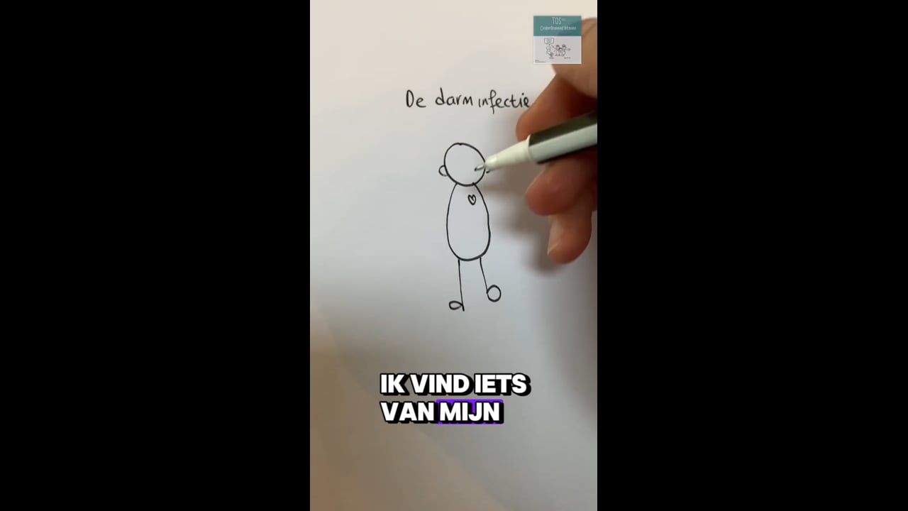 darminfectie (de) de ontsteking, de buikklachten, de pijn de darmen, de drol, de diarree
