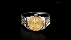 Pre-Owned Rolex Datejust Mens 36mm Automatic Stainless Steel and 18kt Yellow Gold Watch