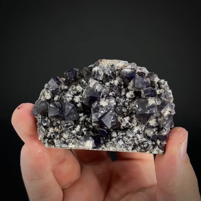 Fluorite on Fluorite | Smoky Rabbit Pocket, Diana Maria Mine