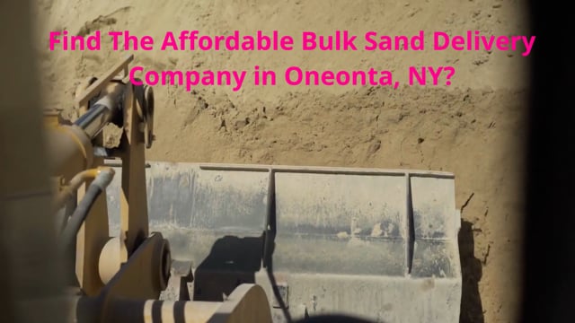 Seward Sand & Gravel Inc - Affordable Bulk Sand Delivery in Oneonta