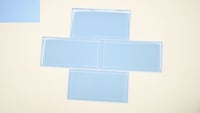 Royal Azure Glossy 3X6 Glass Subway Tile