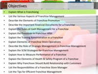Explain What is Franchising