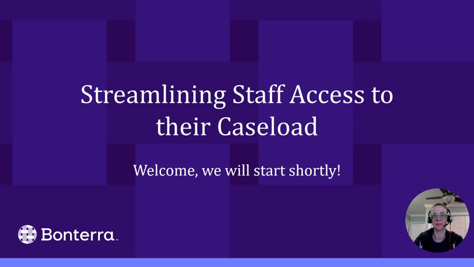 Streamlining Staff Access to their Caseload