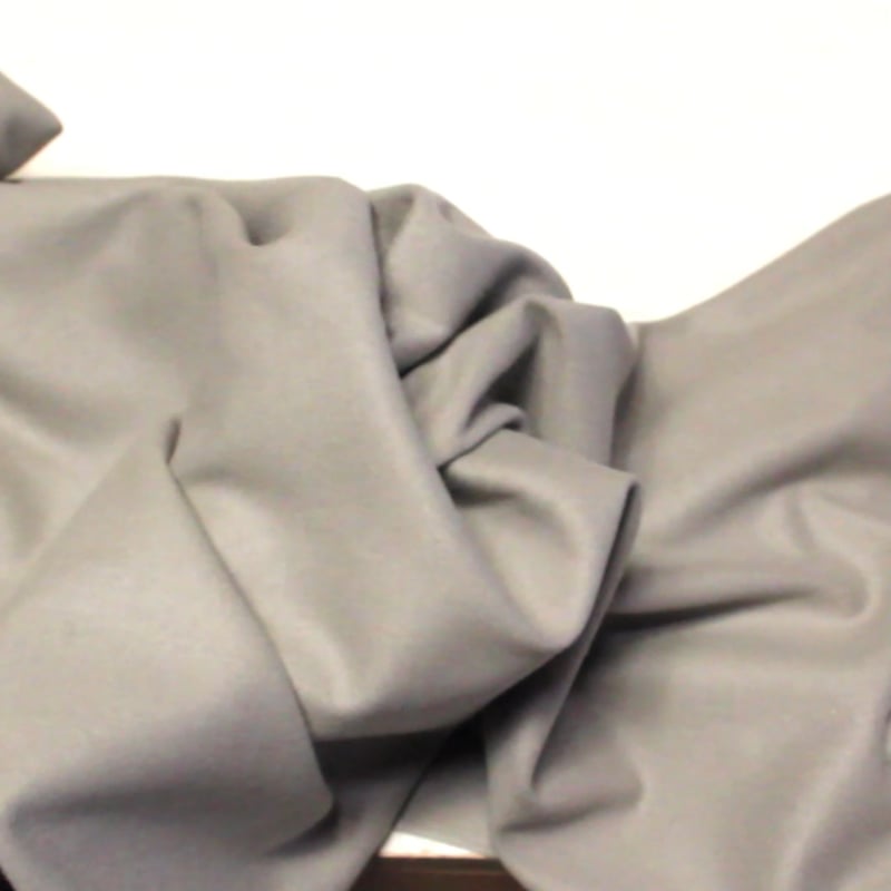 Vidéo: Drap de laine 100% laine - Gris