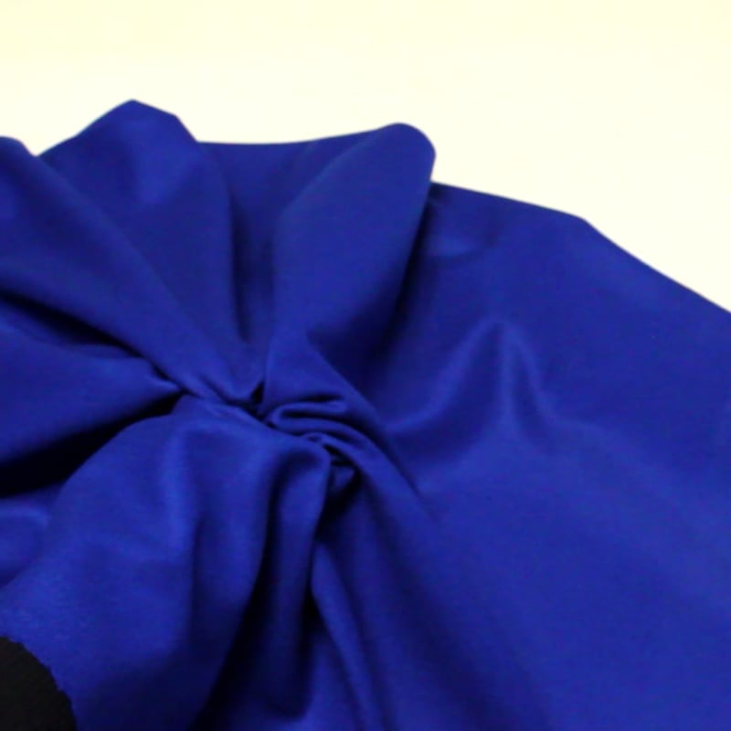 Vidéo: Drap de laine 100% laine - Bleu cobalt