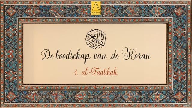 1. al-Faatihah