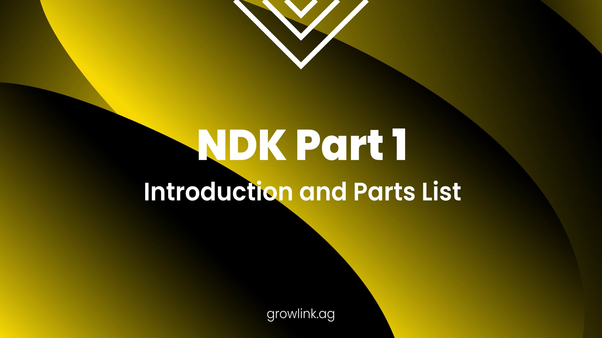 Nutrient Delivery Kit - 01 Introduction and Parts List