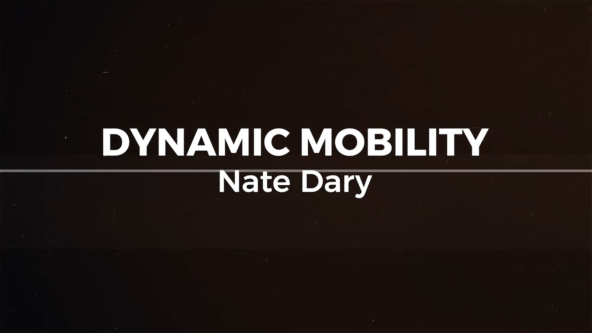 DYNAMIC MOBILITY 2