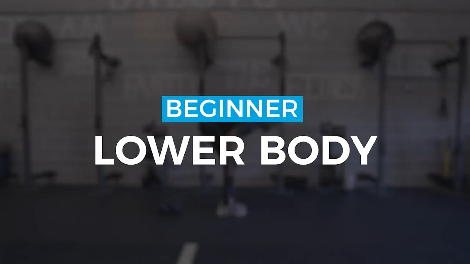 LOWER BODY - NATE