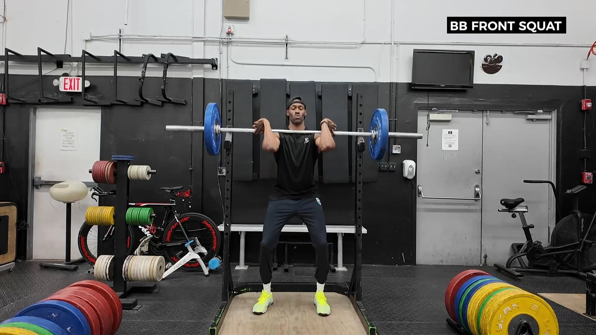 BARBELL FRONT SQUAT