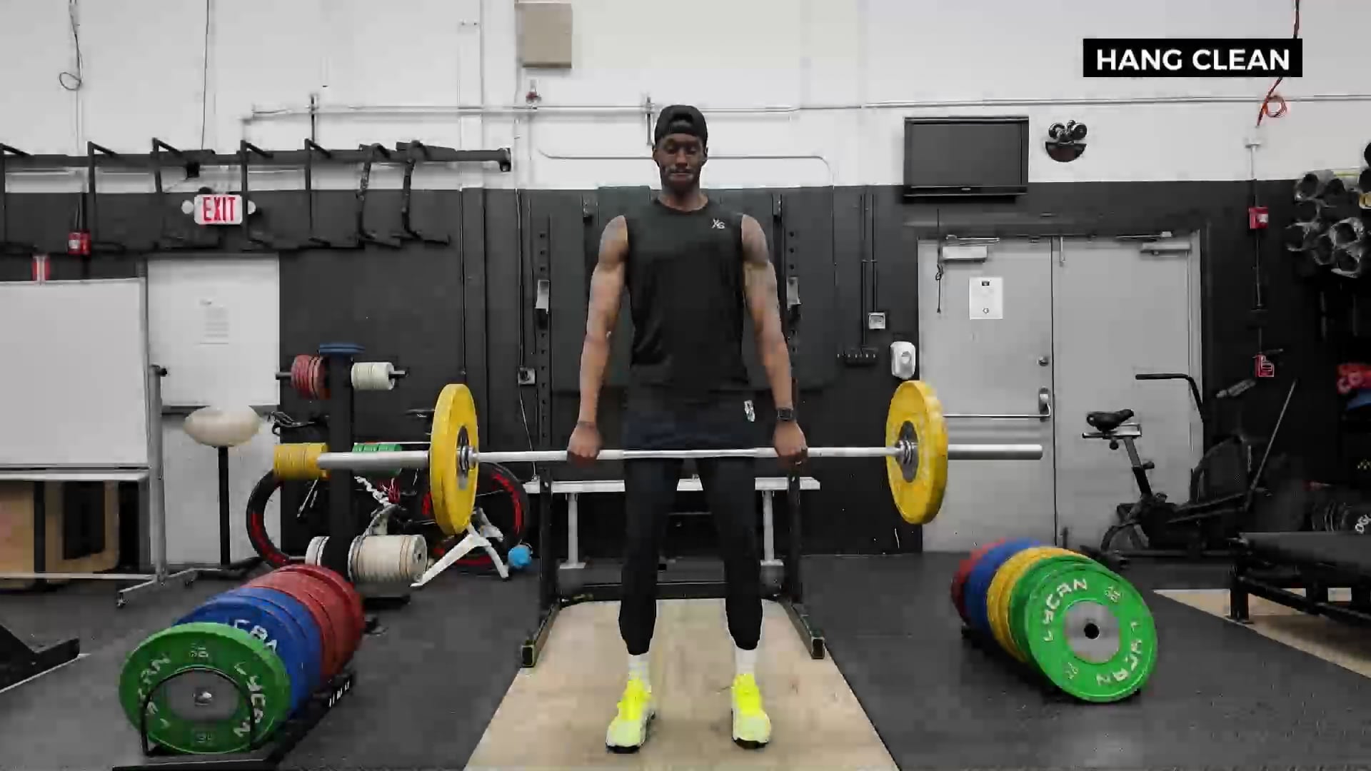BARBELL HANG CLEAN