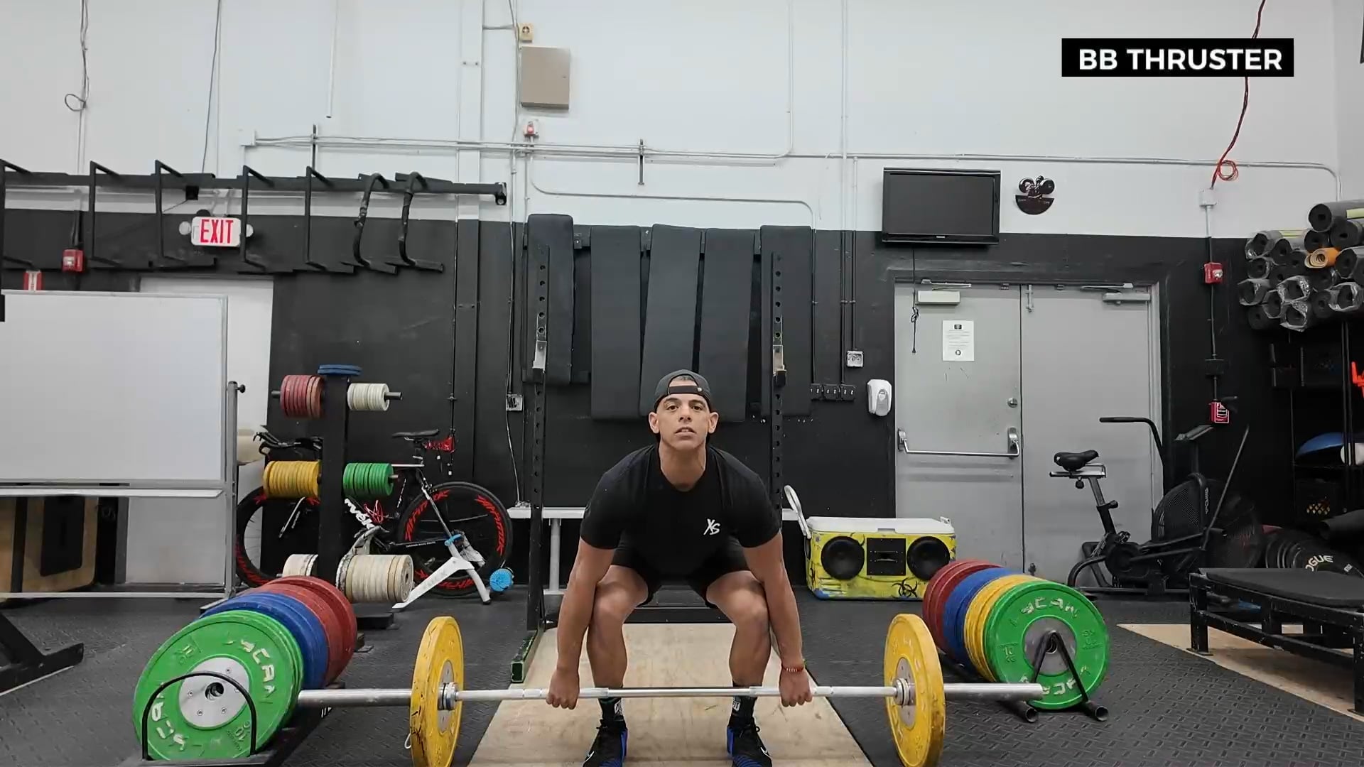 BARBELL THRUSTERS
