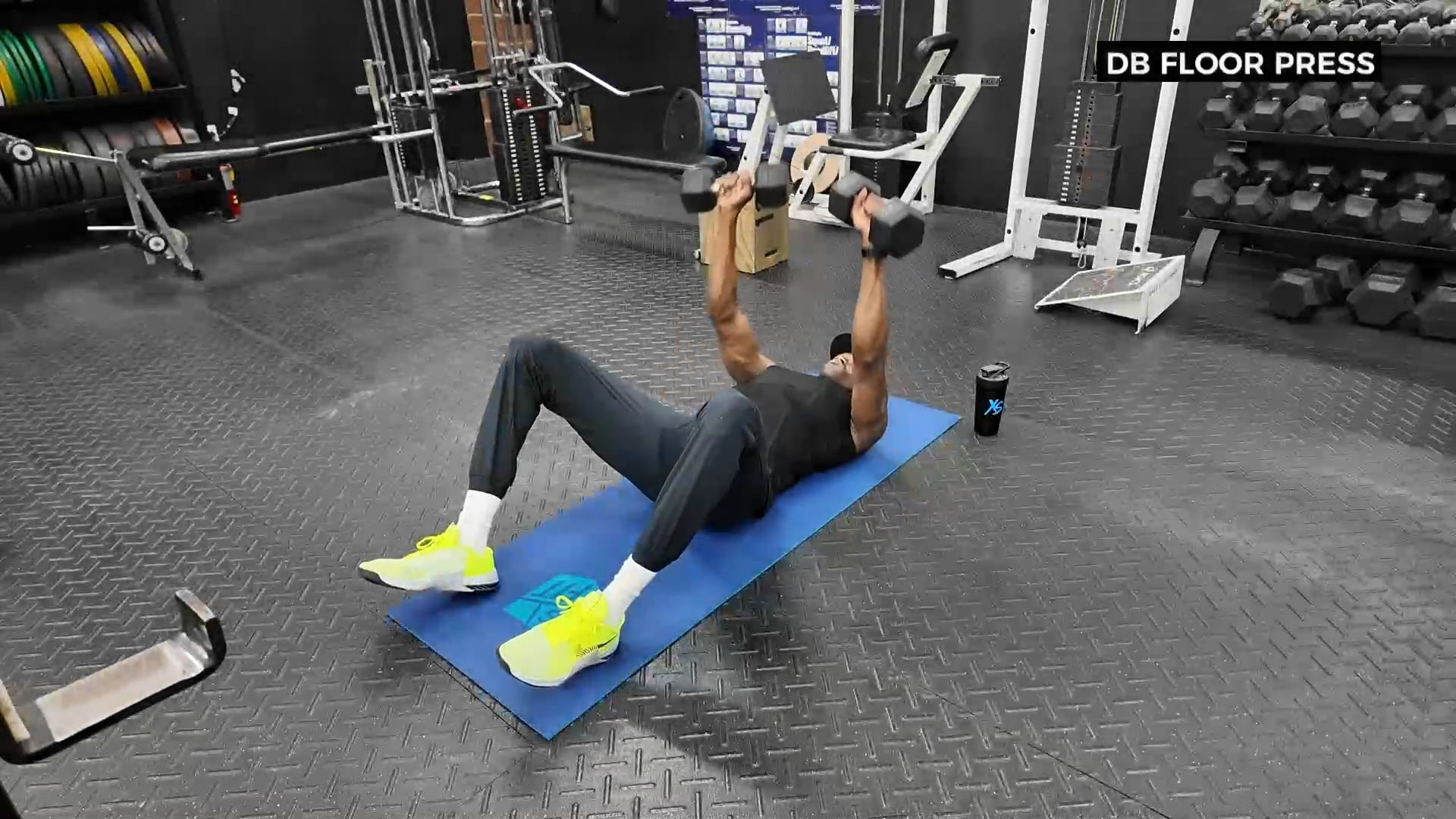 DUMBBELL FLOOR PRESS
