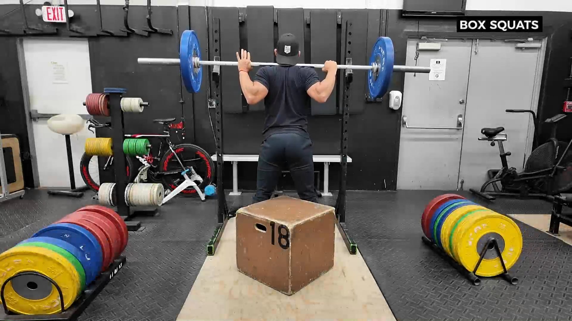 BOX SQUATS