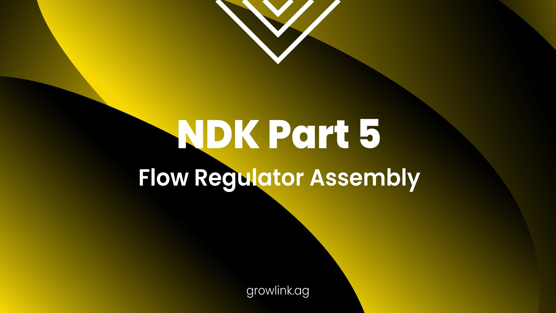 Nutrient Delivery Kit - 05 Flow Regulator Assembly