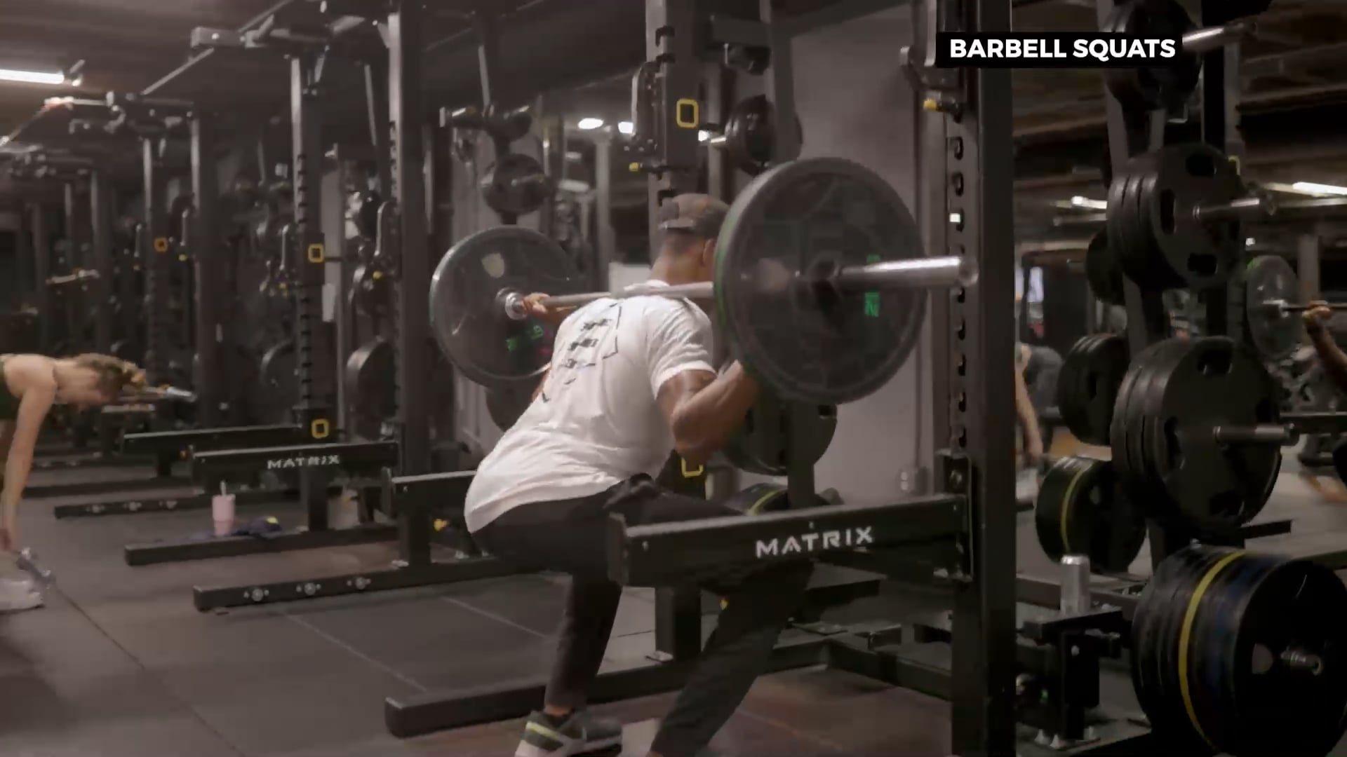 BARBELL SQUATS