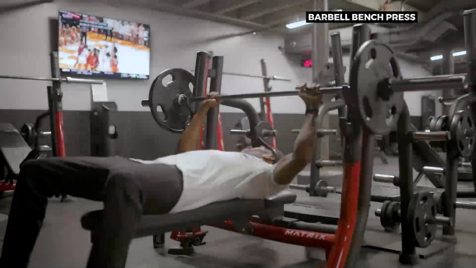 BARBELL BENCH PRESS