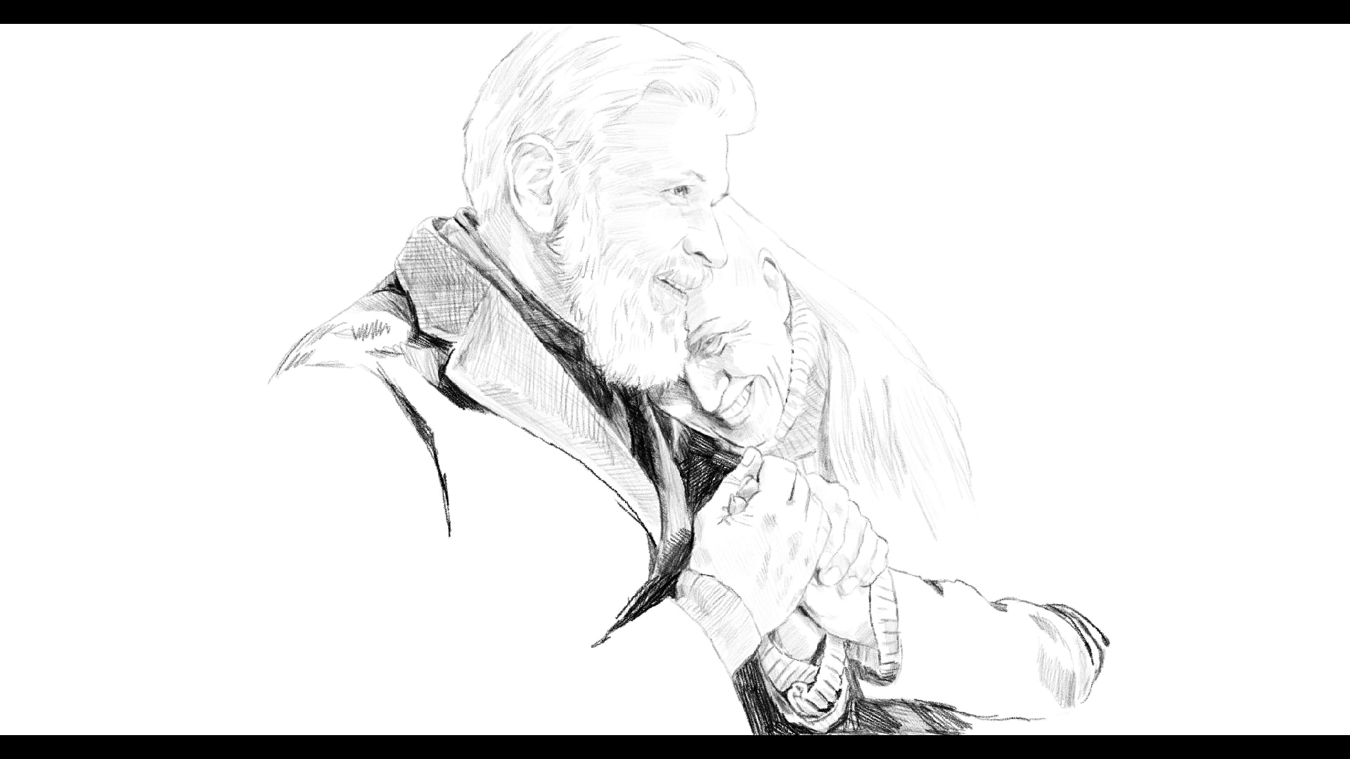 Draw on of Couple