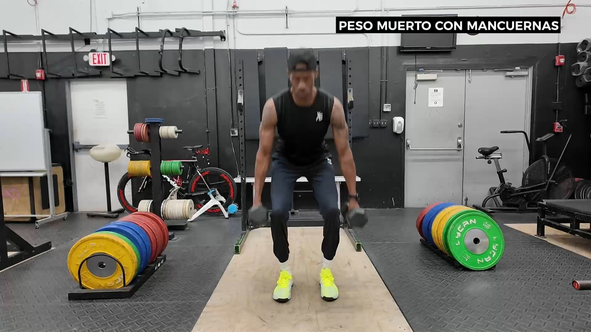 PESO MUERTO CON MANCUERNAS