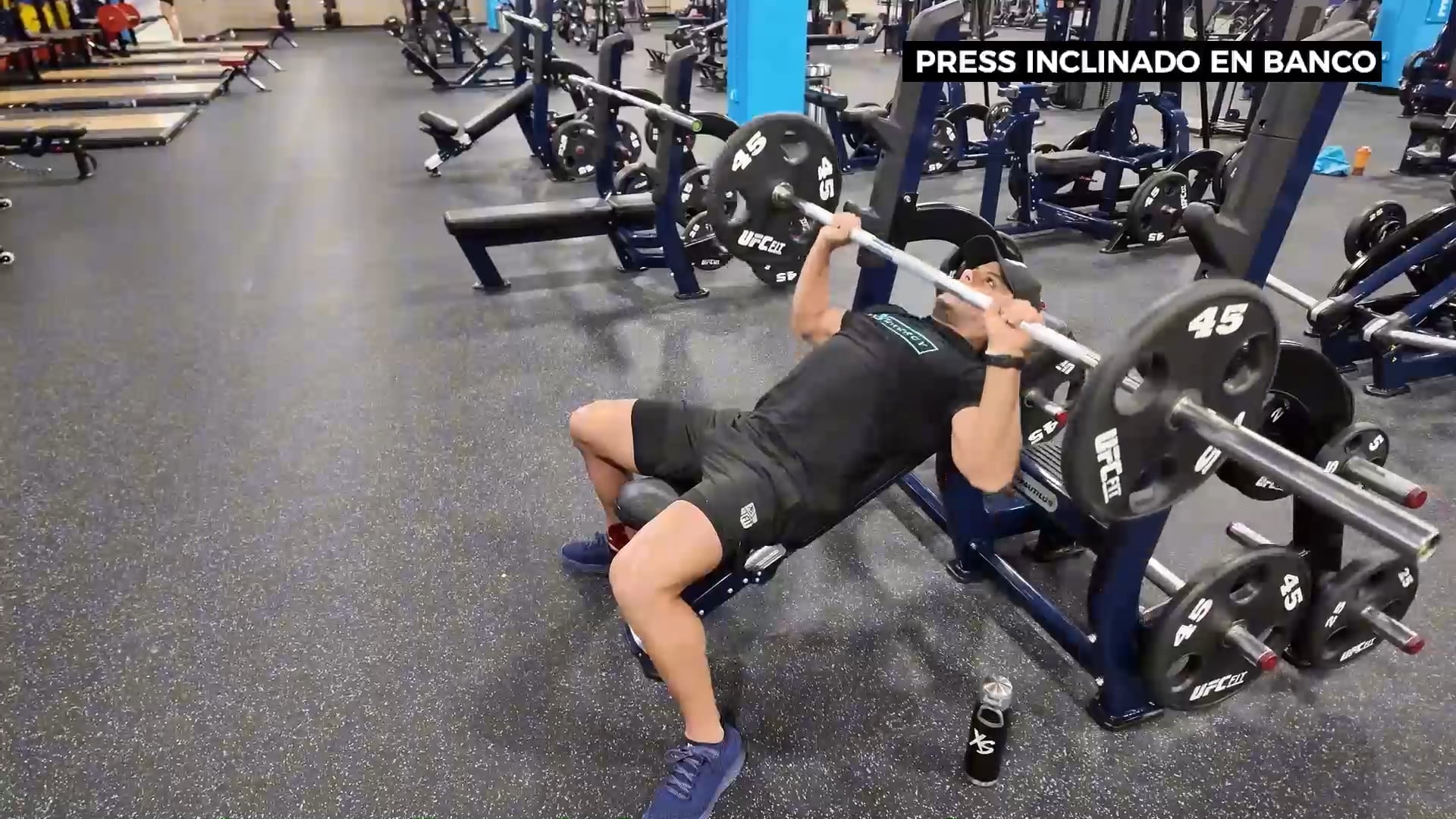 Press Inclinado en Banco