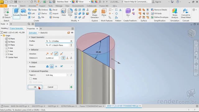 M3A3 - Exemplo Prático - Púlpito de Aço Inox