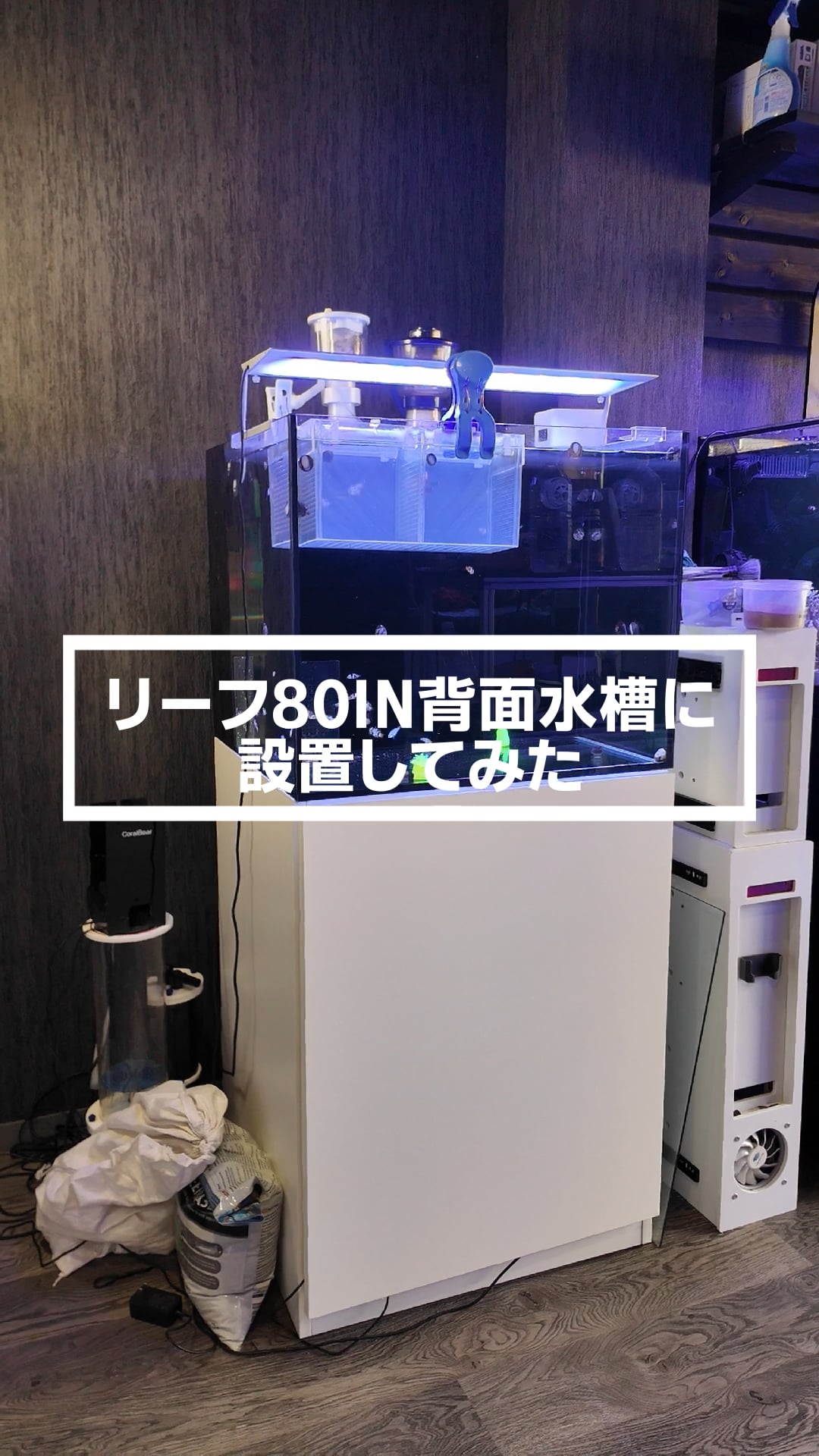 ZKSJプロテインスキマー REEF80IN on Vimeo