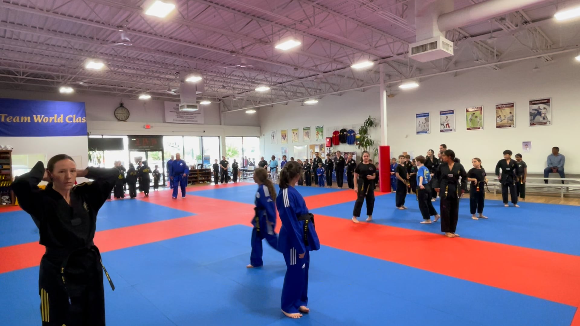 Curriculum_Black Belt_Board Breaking_Black Belt Testing Prep To LV5 날아방 & 앞차기 3방_September_3_2024