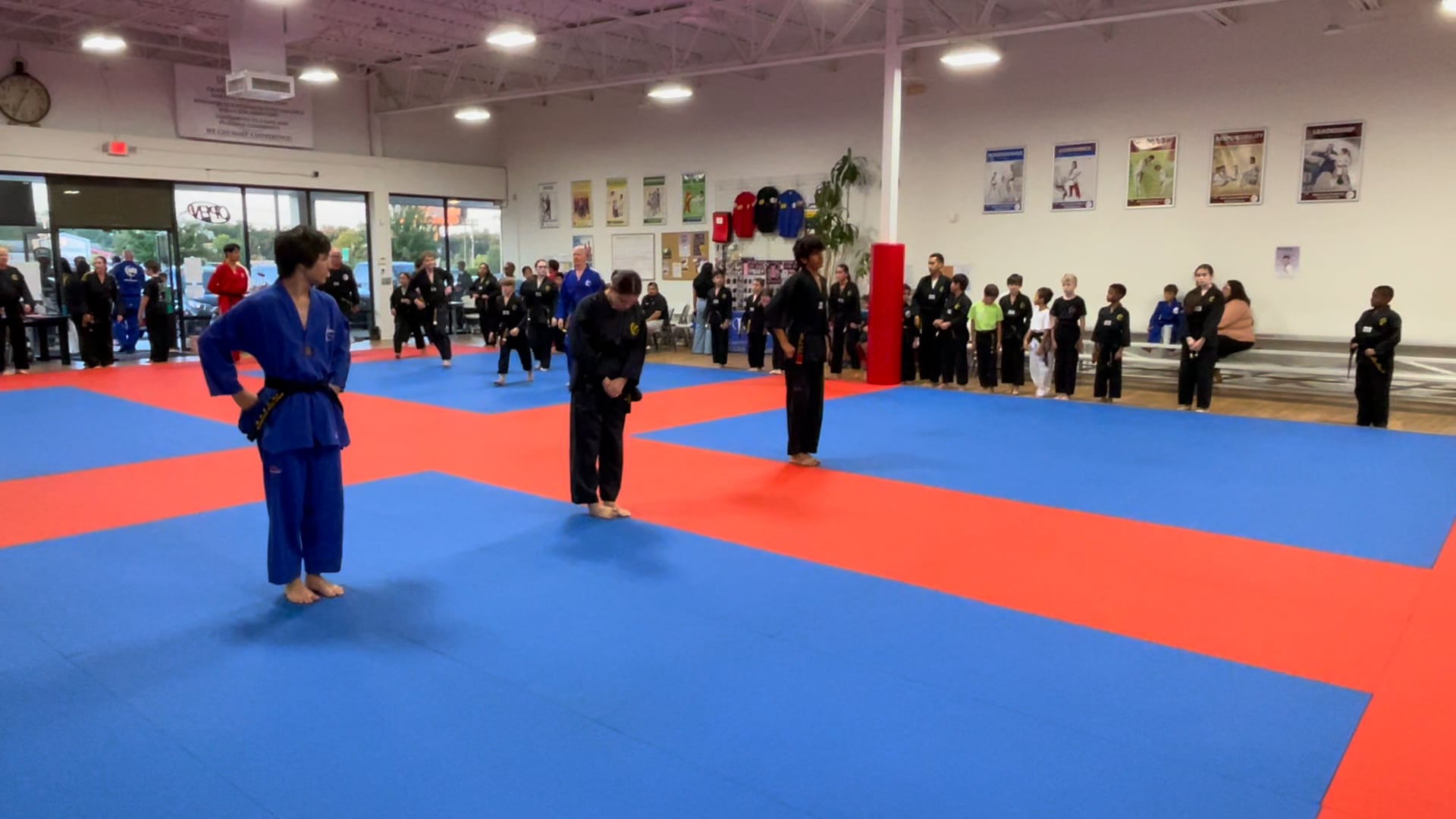 Curriculum_Black Belt_Board Breaking_Black Belt Testing Prep To LV5_날아방 & 앞차기 3방_September_5_2024