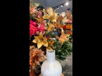 Kunstbloem Clematis Gold