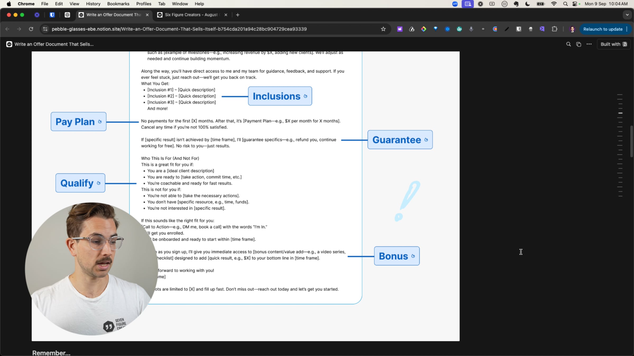 Develop Your Offer: Part 2 - Offer Document | Videos & Movies on Vimeo