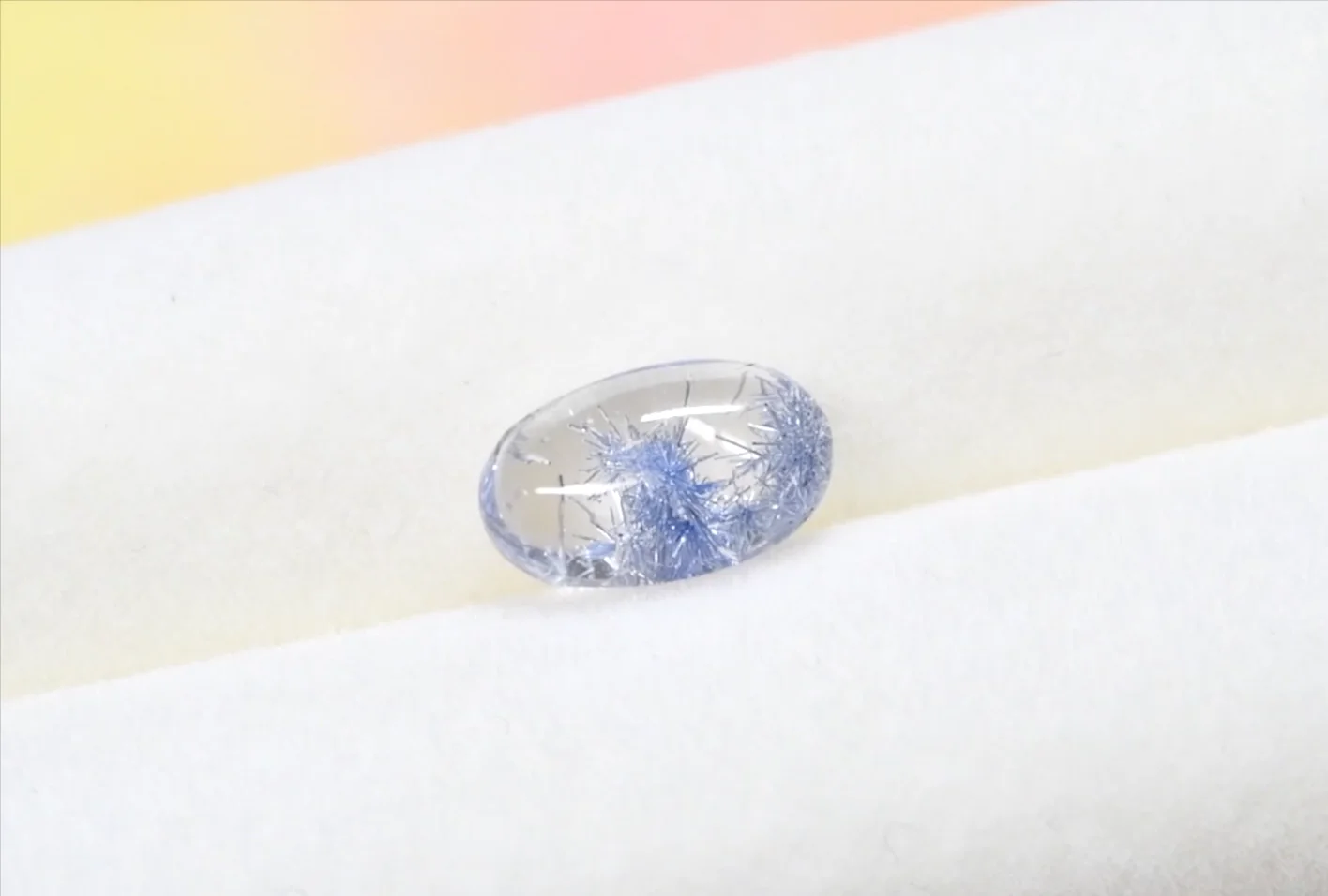 デュモルチェライトインクォーツ ブラジル産 2.17ct #QF074 | EBiS GEM