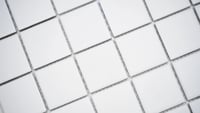 Domino White 2X2 Matte Porcelain Mosaic Tile