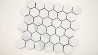Eden Statuary 2X2 Hexagon Matte Porcelain Mosaic