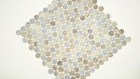 Stonella Hexagon 12x12 Mosaic Glass Tile