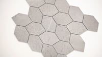 Lilly Pad 12x12 Honed Limestone Mosaic 