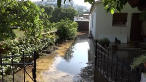 La tempesta de la matinada de dissabte inunda Montgó